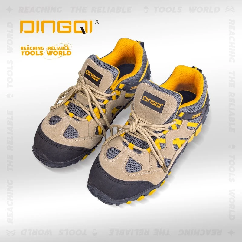 Zapatos de seguridad de tacón bajo con punta de acero