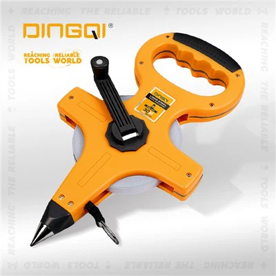 Cinta métrica impermeable de fibra de vidrio de 100 m